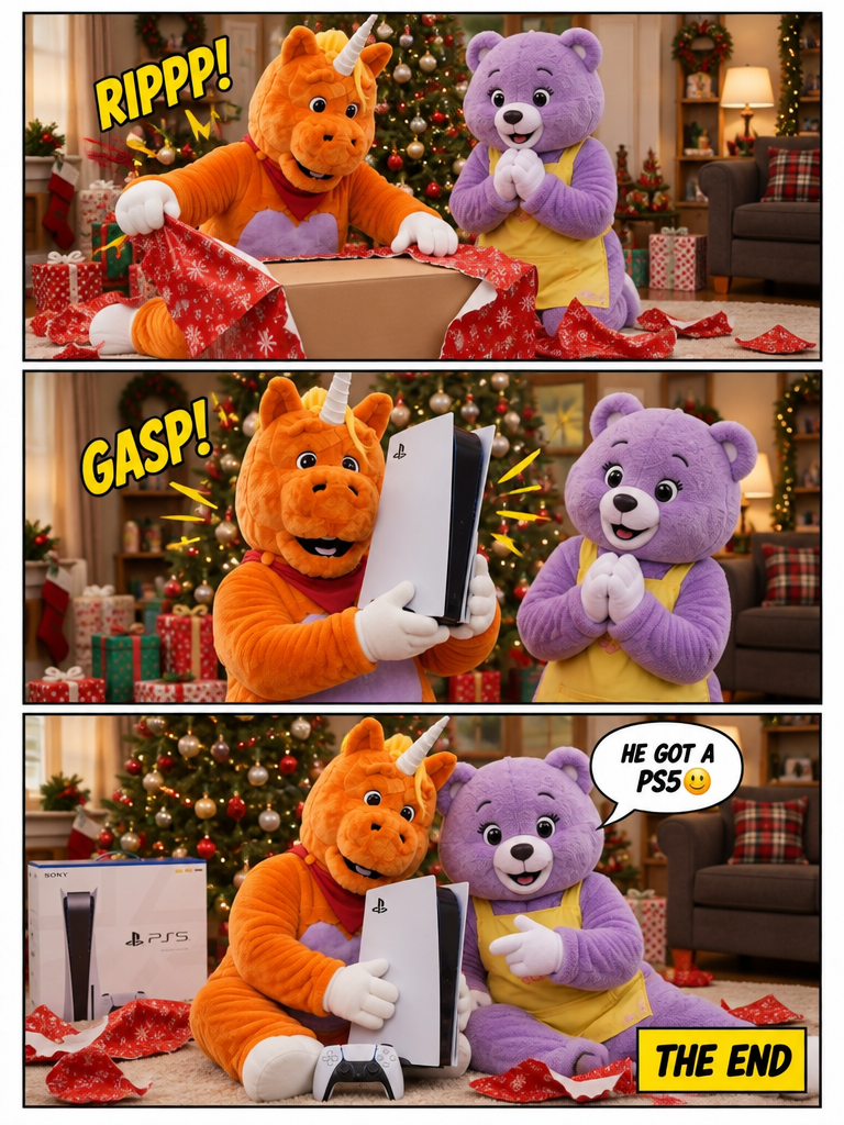 Buddy at Christmas (page 4 of 4)