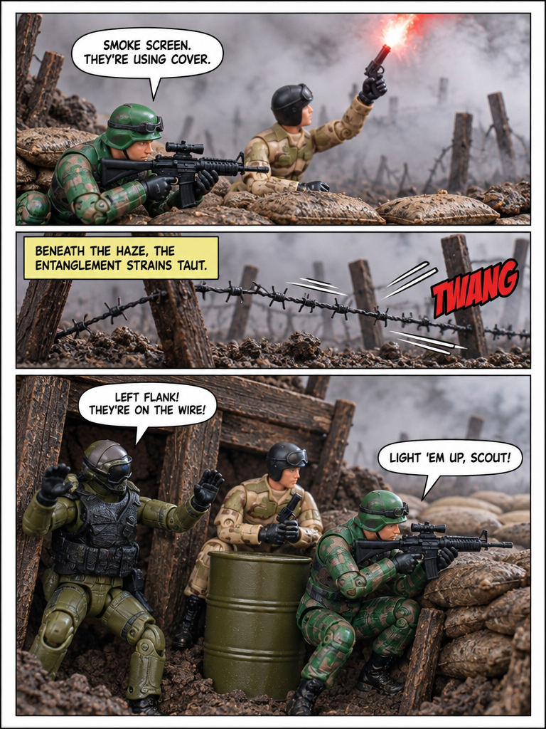 Flare over No Man's Land (page 3 of 4)