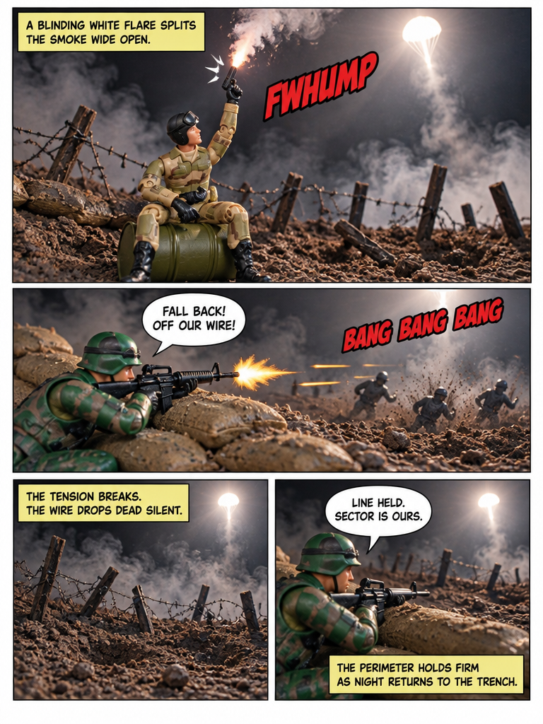 Flare over No Man's Land (page 4 of 4)