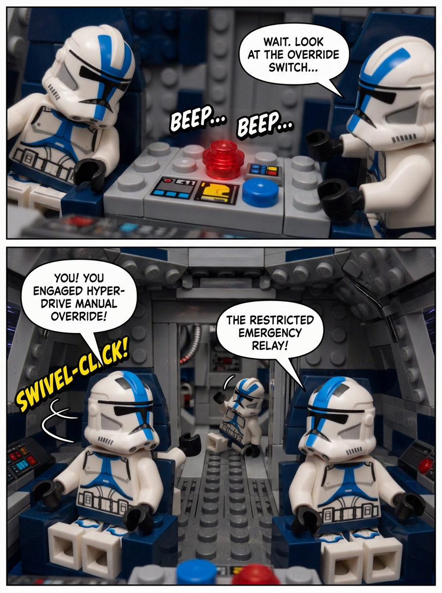 Wrong Button on the Bridge (page 6 of 8)