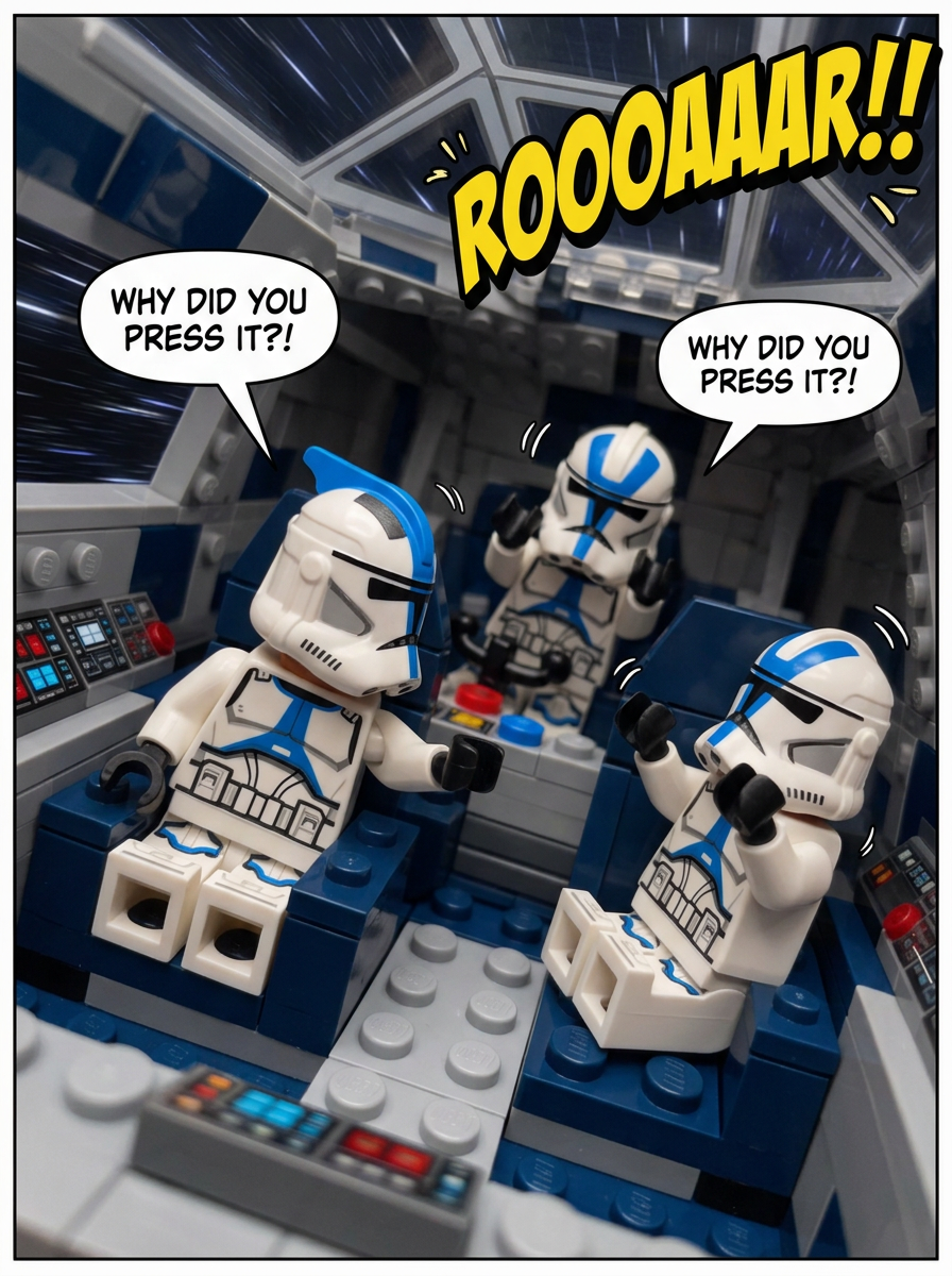 Wrong Button on the Bridge (page 7 of 8)