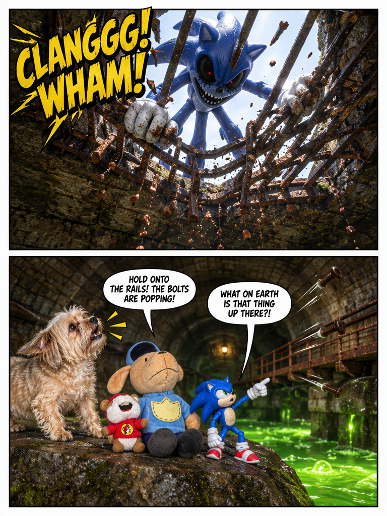 Sewer Narrow Escape (page 2 of 4)