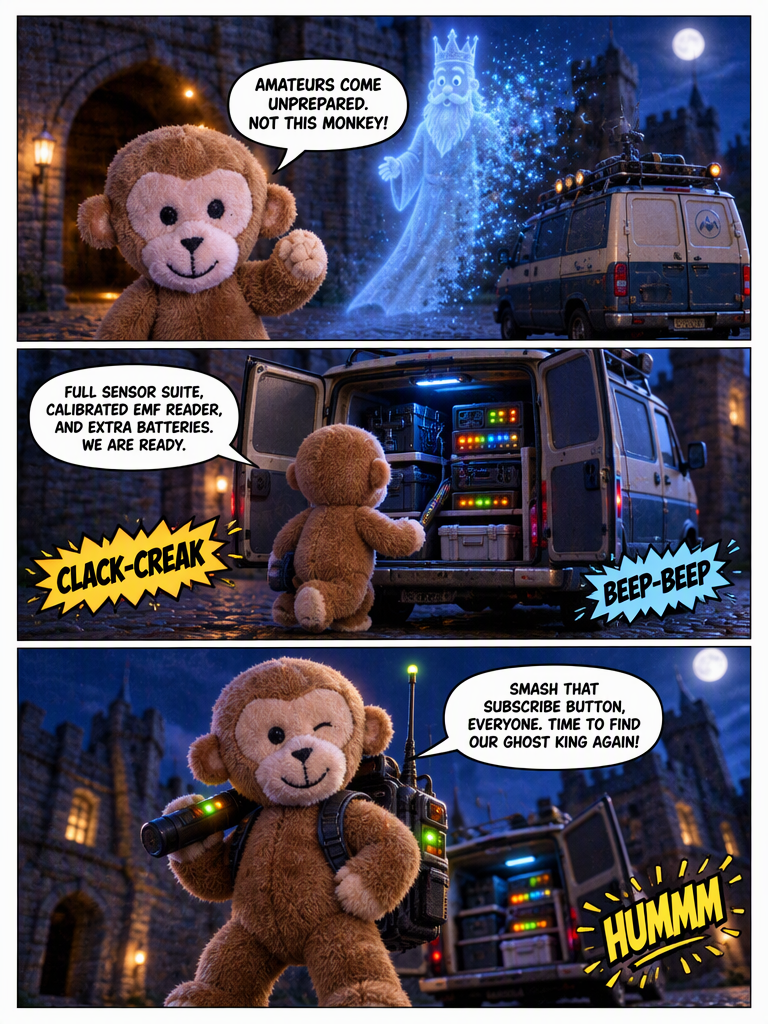 Little Monkey's Haunted Castle Vlog (page 4 of 4)