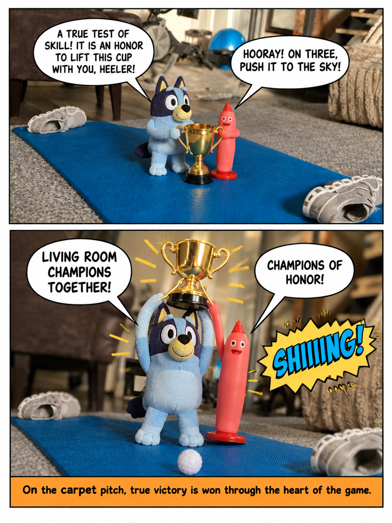 Bluey wins the cup (page 8 of 8)