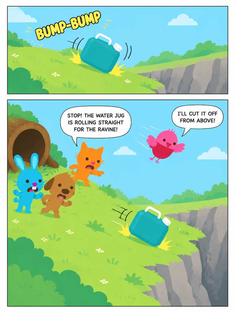sago mini Saving the Camp Jug (page 2 of 4)