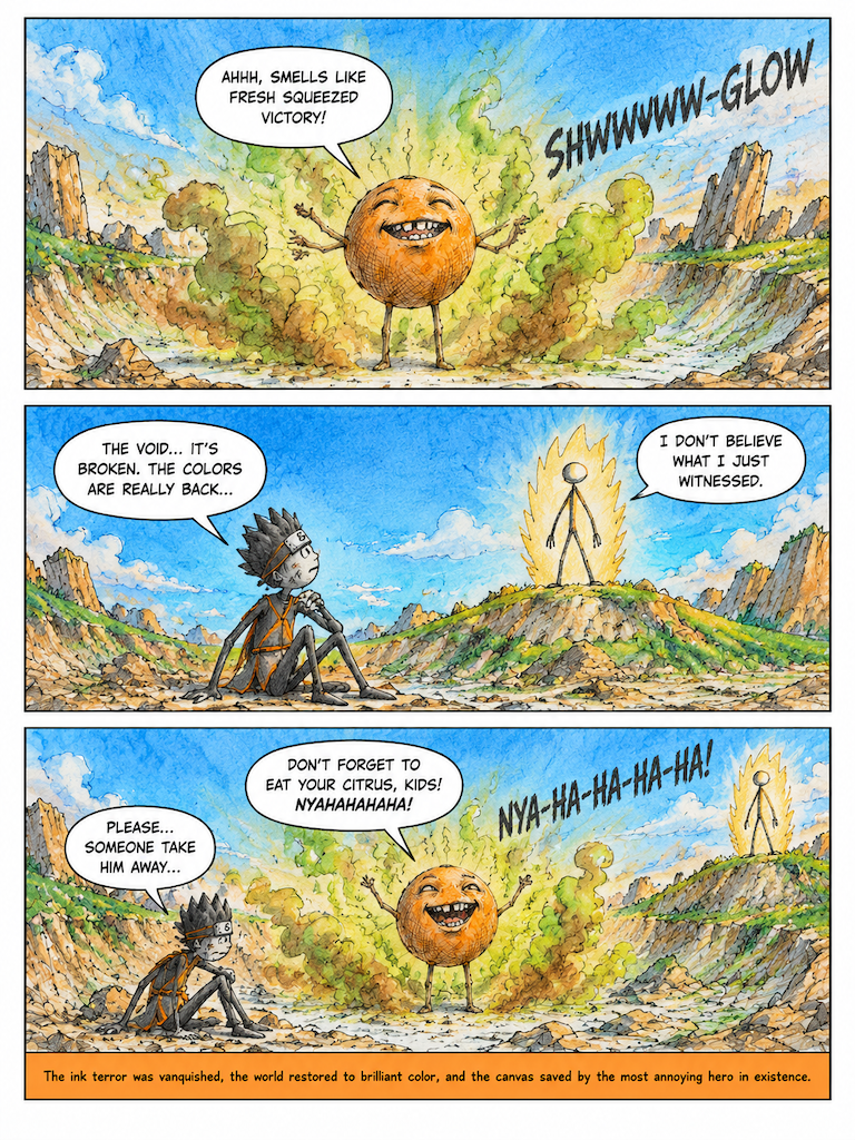 The battle between vitamin c and darkness (page 8 of 8)
