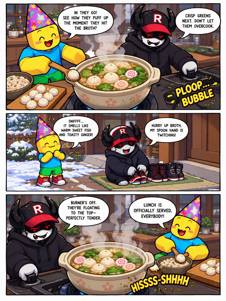 Winter Fish Dumpling Soup (page 2 of 4)