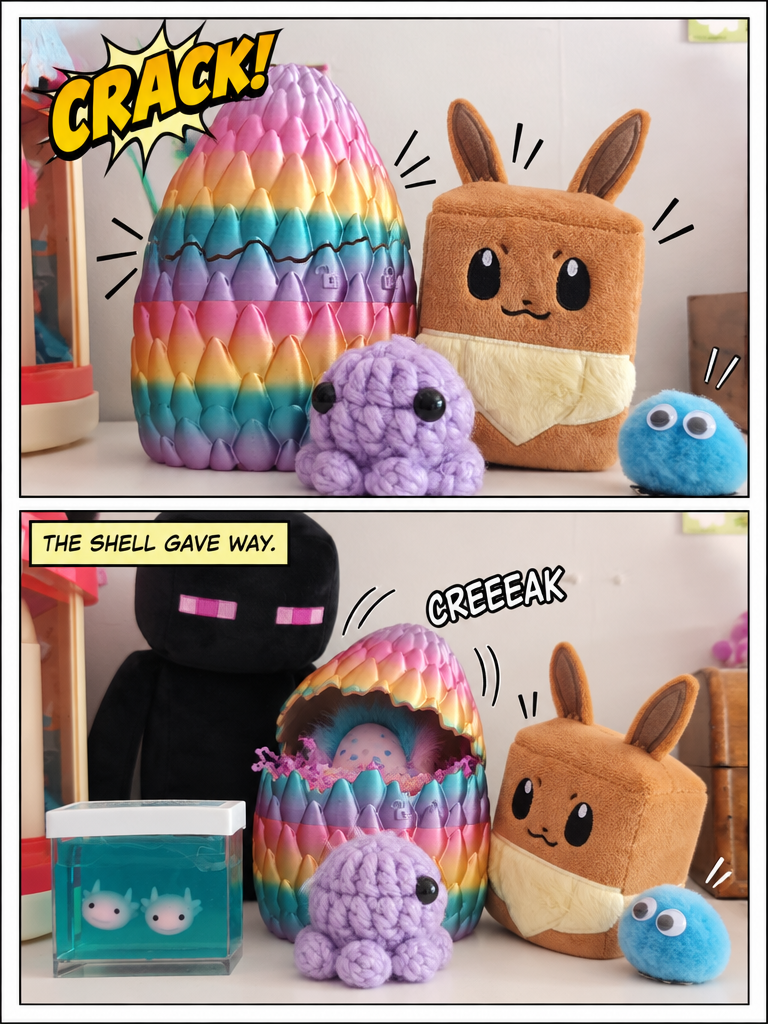 The Hatching of the Rainbow Egg (page 3 of 4)