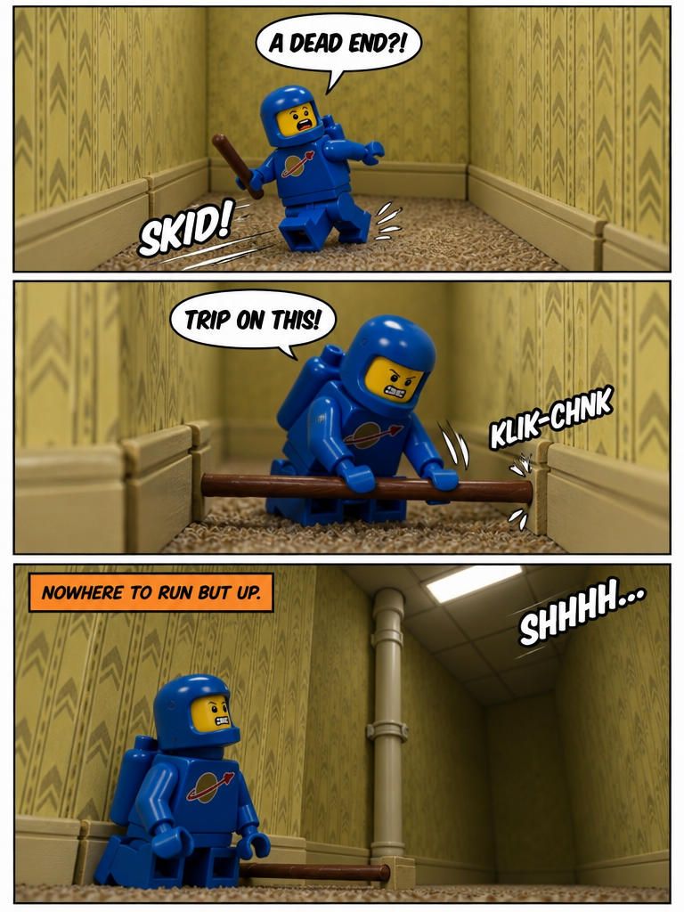 Escape from the Backrooms Maze (page 2 of 4)