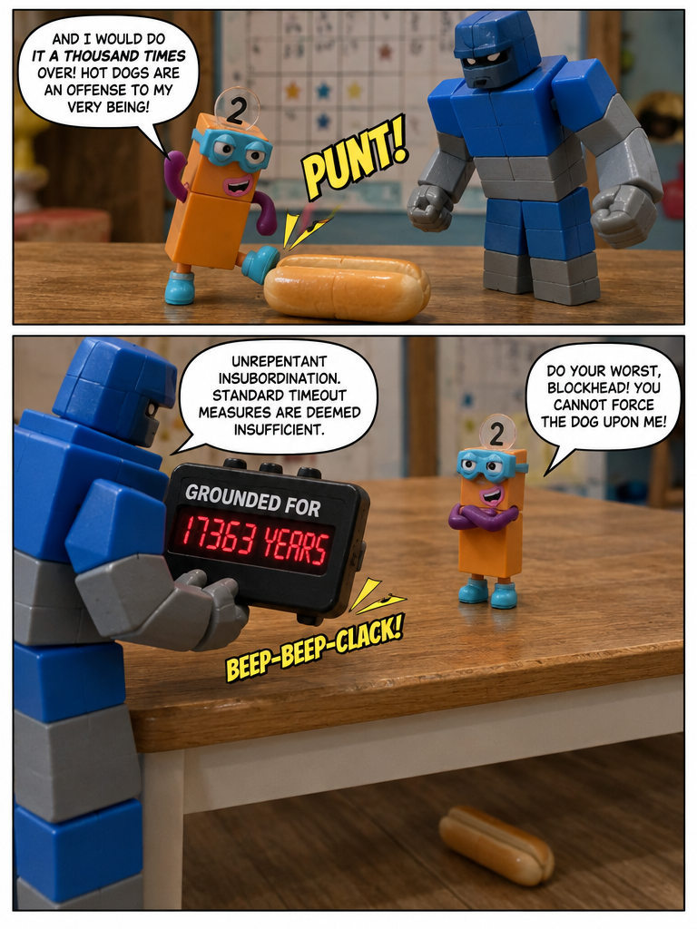 Two's Hot Dog Catastrophe (page 3 of 4)