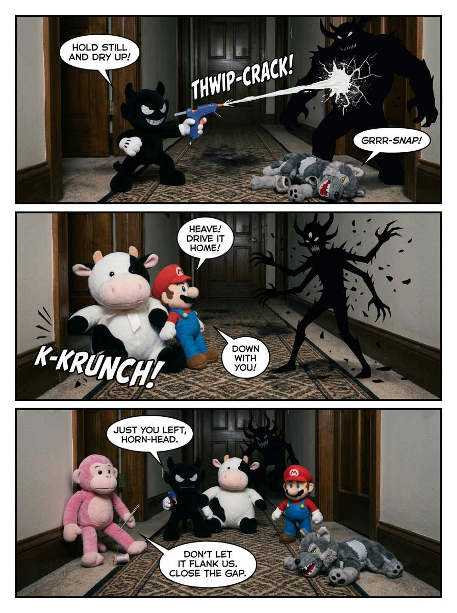 Through the Shadow Corridor (part 10 of don’t run (page 2 of 4)