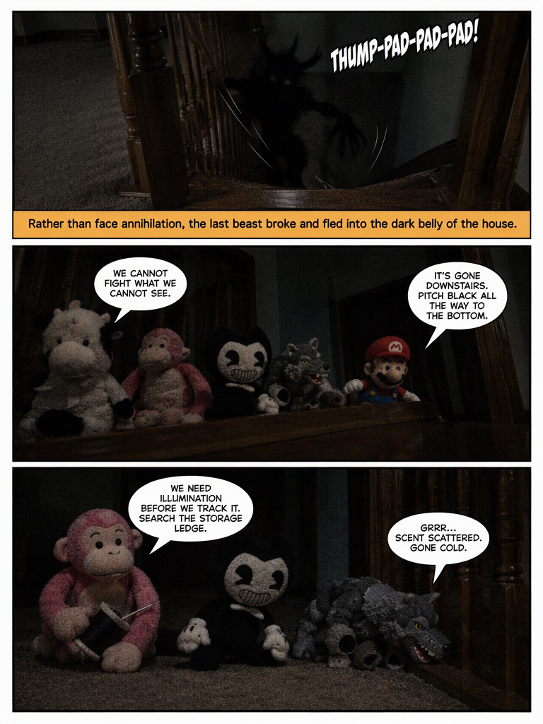 Through the Shadow Corridor (part 10 of don’t run (page 3 of 4)