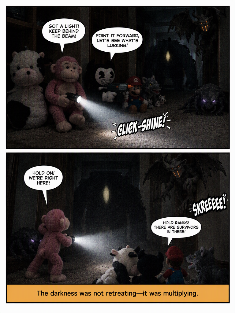 Through the Shadow Corridor (part 10 of don’t run (page 4 of 4)