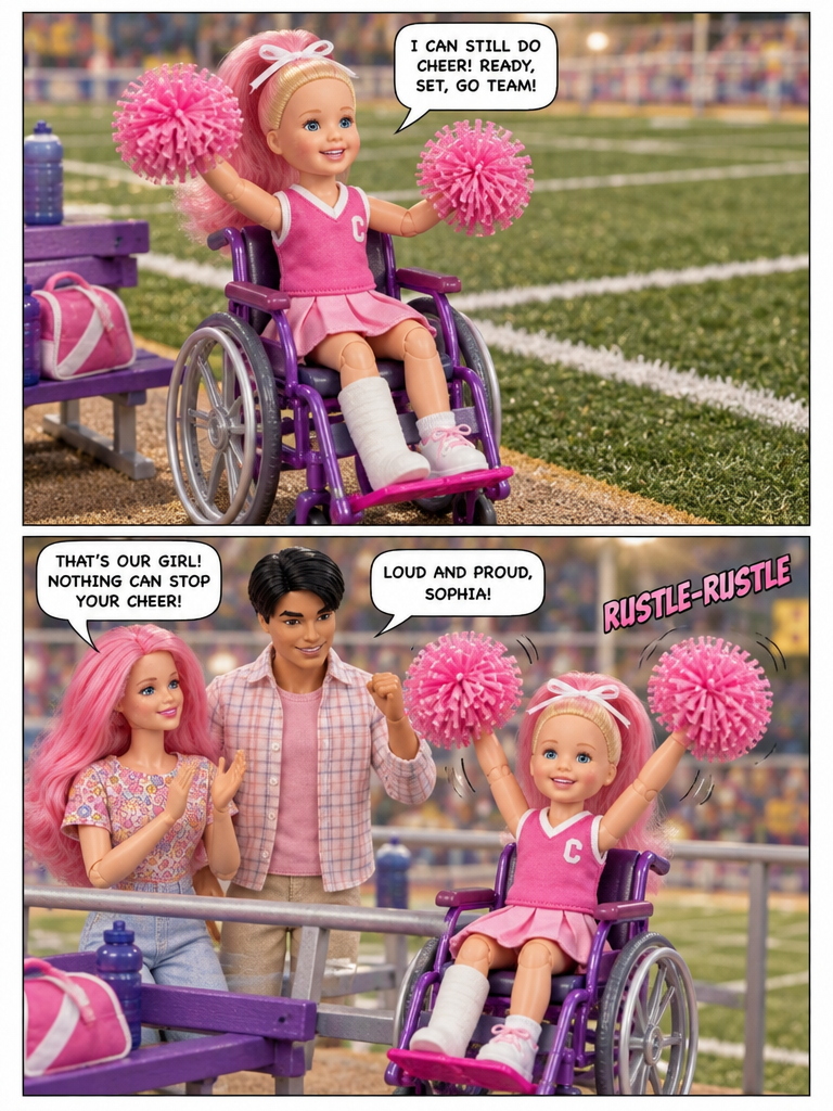 Sophia's Big Cheer and the Ball Pit Pool (page 2 of 4)