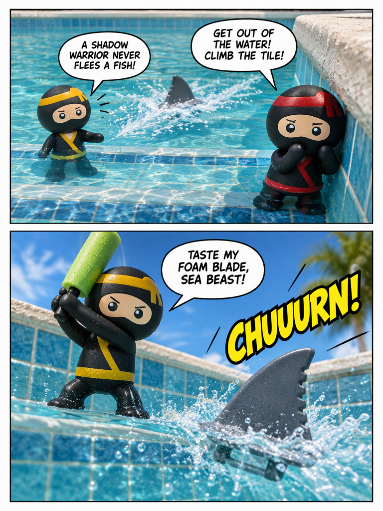 Poolside Prank (page 3 of 4)