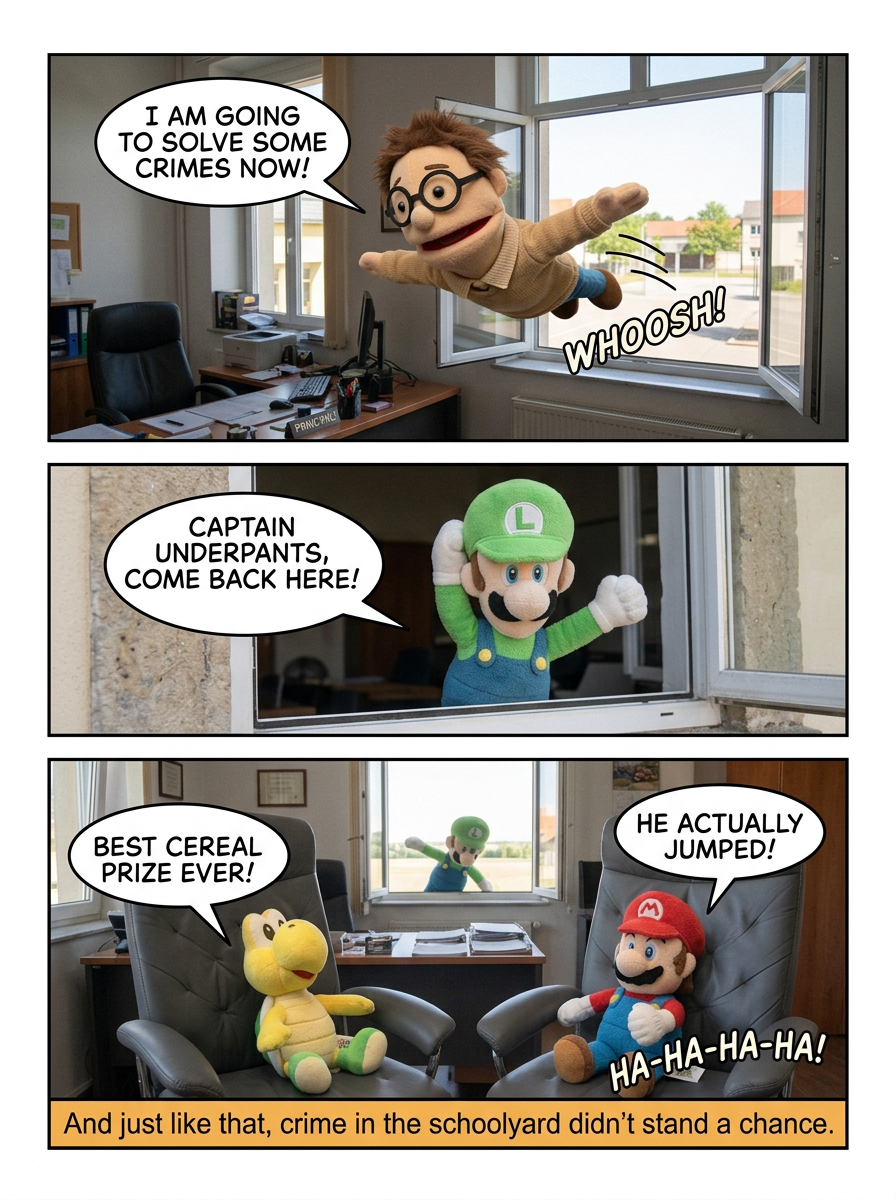 Busted in Mr. Derp's Office Again (page 4 of 4)