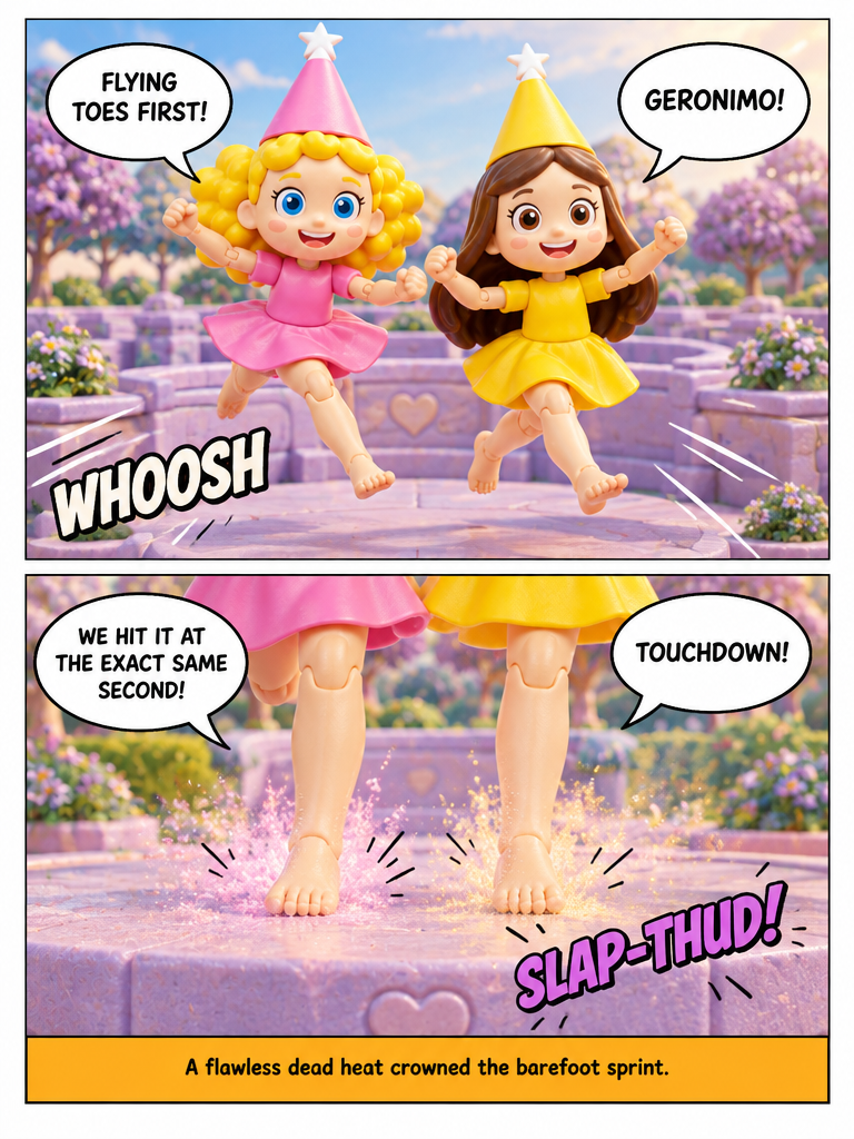 Barefoot in the Pastel Park starting with Sun and Stella (page 7 of 8)