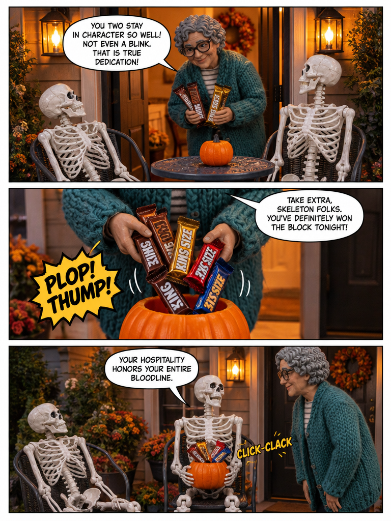 Night of the Living Lawn Ornaments (page 3 of 4)
