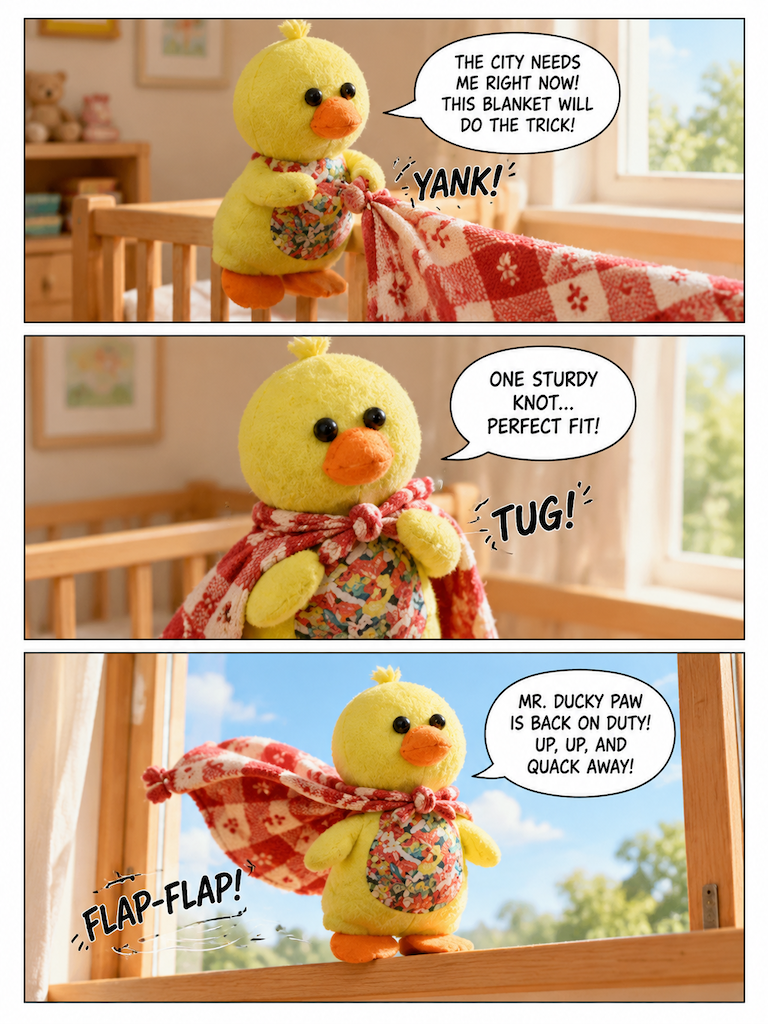 Super Duck: The Blanket Flight (page 3 of 4)