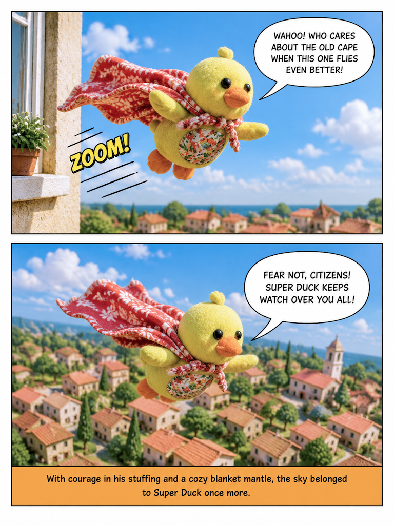 Super Duck: The Blanket Flight (page 4 of 4)