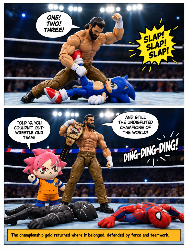 Championship Belts and Tag Team Retribution (page 4 of 4)