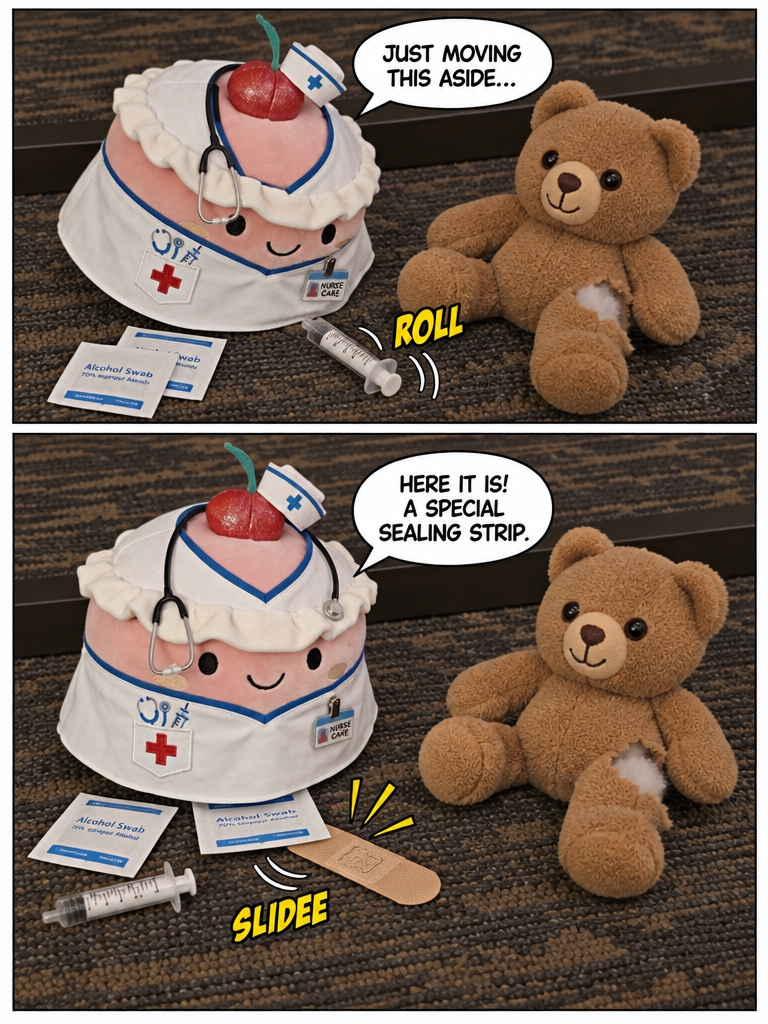 Emergency Stitch for Teddy (page 2 of 4)