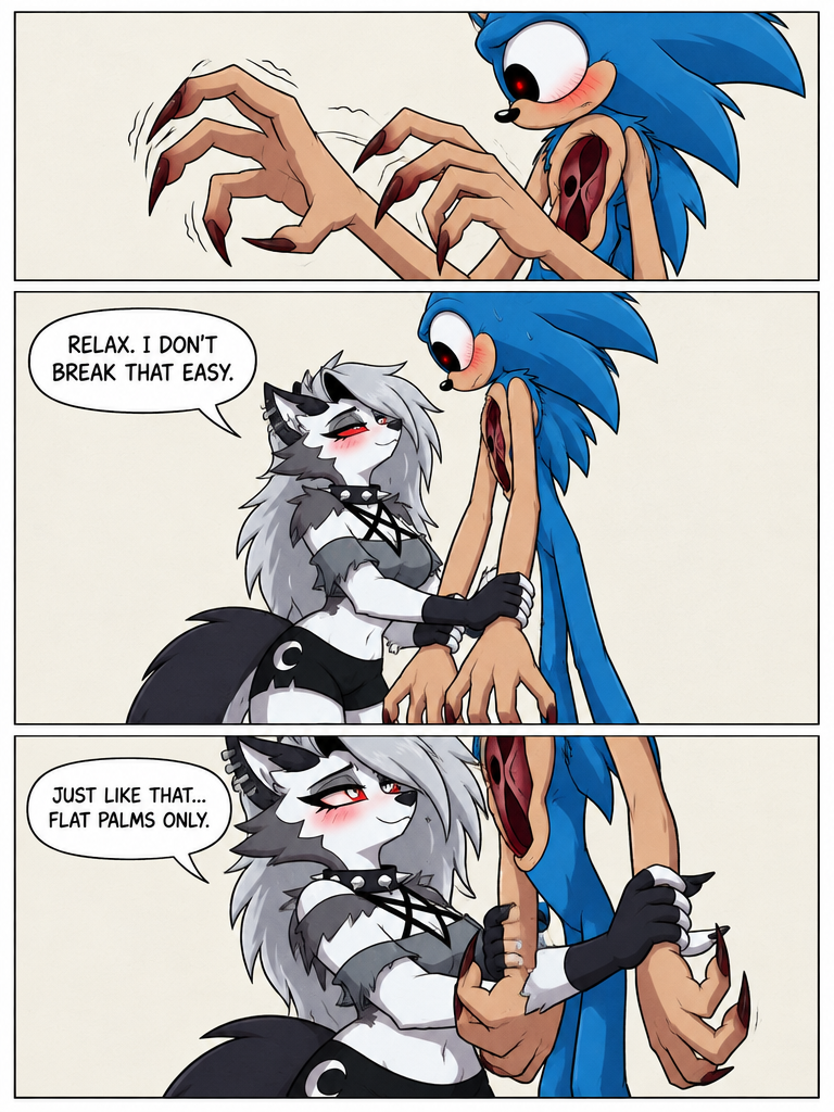 Loona and sonic. e y x (page 2 of 4)