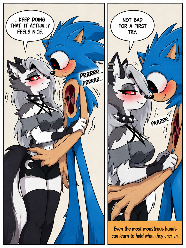 Loona and sonic. e y x (page 4 of 4)
