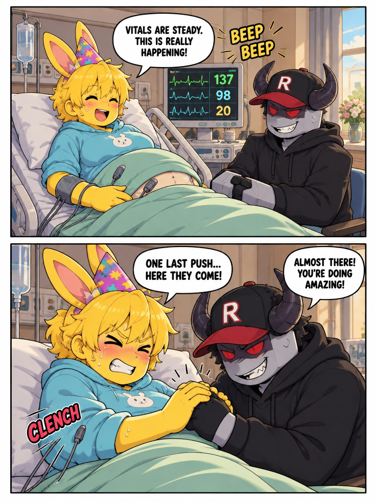 A Triple Surprise Delivery (page 3 of 4)