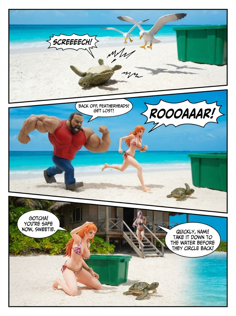 Dawn Rescue on the Shore (page 2 of 4)