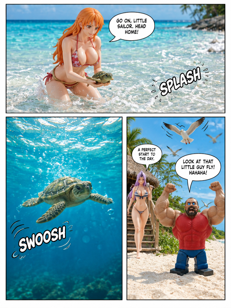 Dawn Rescue on the Shore (page 3 of 4)