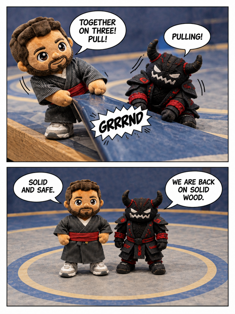 A Hand Up on the Mat (page 3 of 4)