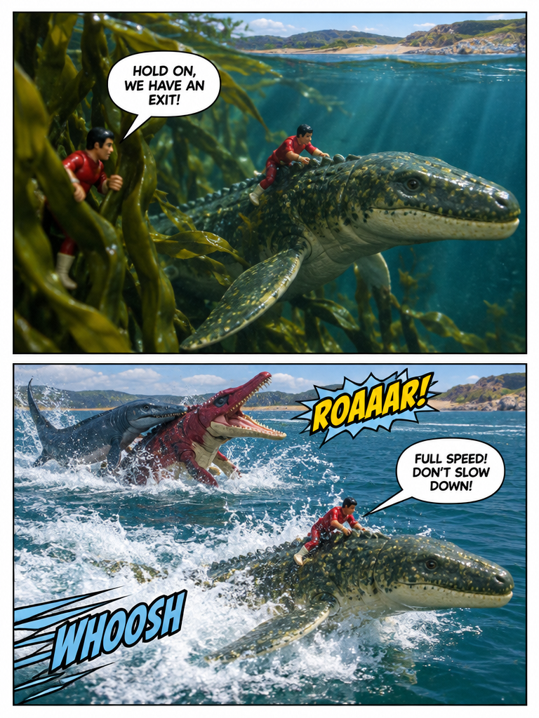 Clash of the Prehistoric Shallows (page 2 of 4)
