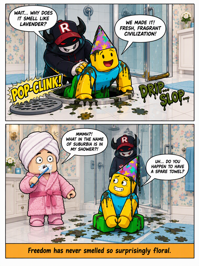 In Someone’s Bathroom (page 4 of 4)
