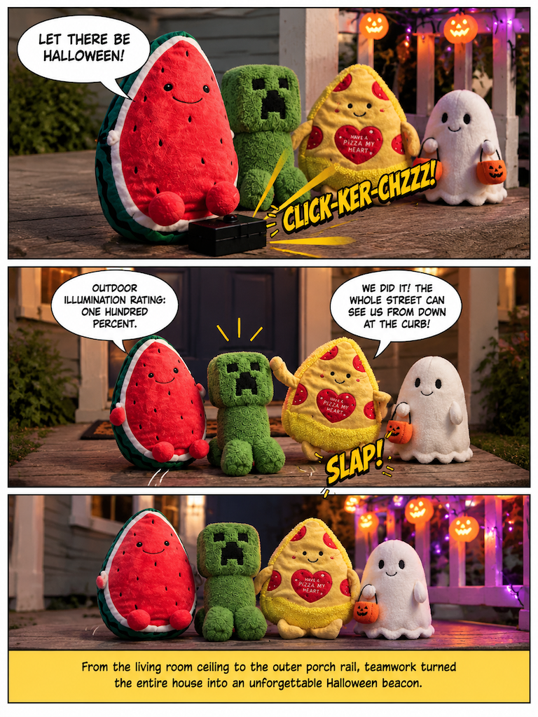 The First Trick-or-Treater (page 3 of 8)
