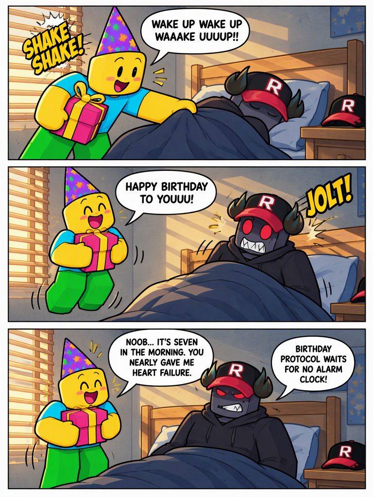 Birthday Wake-Up Delivery (page 2 of 4)