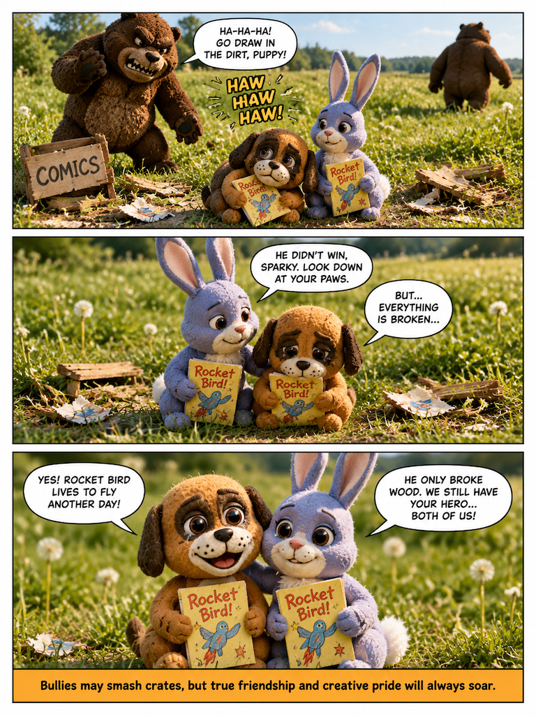 Sparky's Big Debut (page 4 of 4)