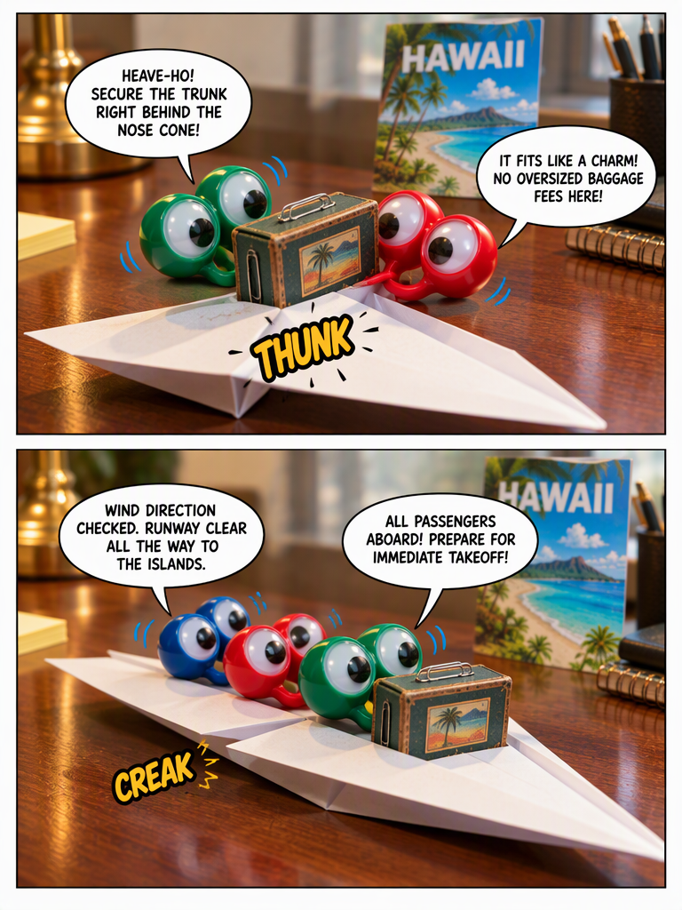 Boarding Call for Desk Paradise (page 2 of 4)