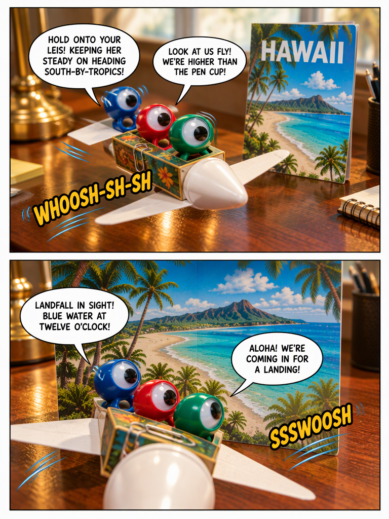 Boarding Call for Desk Paradise (page 3 of 4)