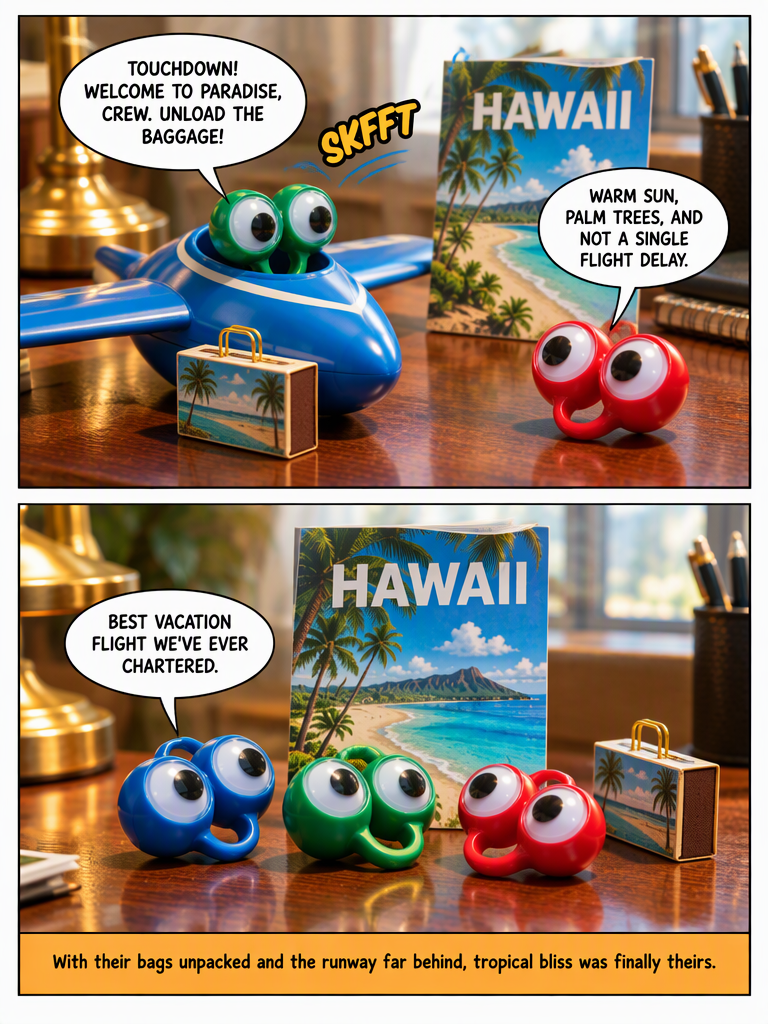 Boarding Call for Desk Paradise (page 4 of 4)