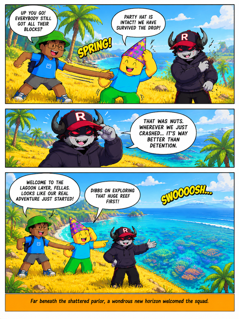 Descent to the Lagoon Layer (page 4 of 4)