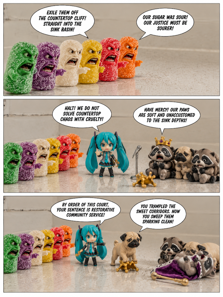 The Countertop Court: The Case of the Raccoons (page 2 of 4)