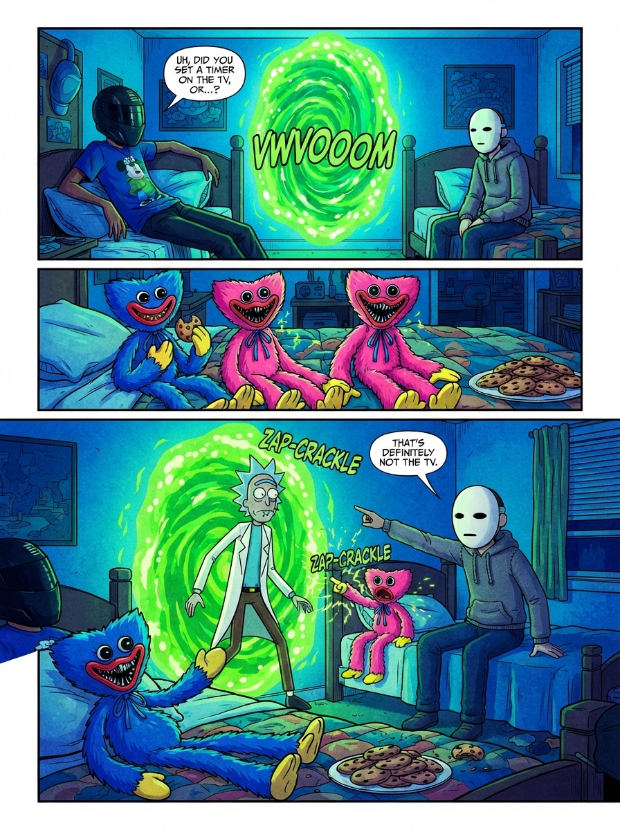 Movie Night Interruption (page 2 of 4)