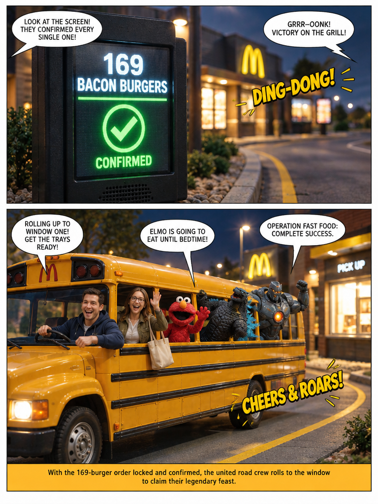 Order of the 169 Bacon Burgers (page 4 of 4)