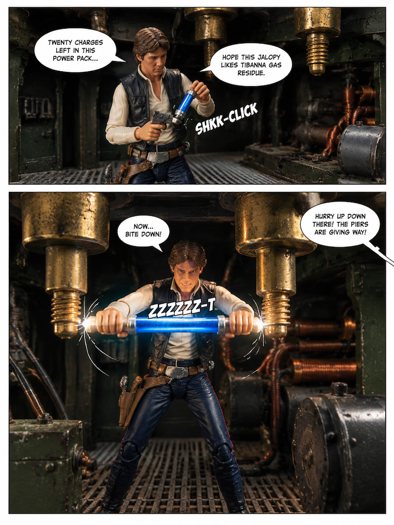 🤠 Indy-Han   Rapids and Rotten Timber 💬 Comic Story part 5 (page 4 of 8)