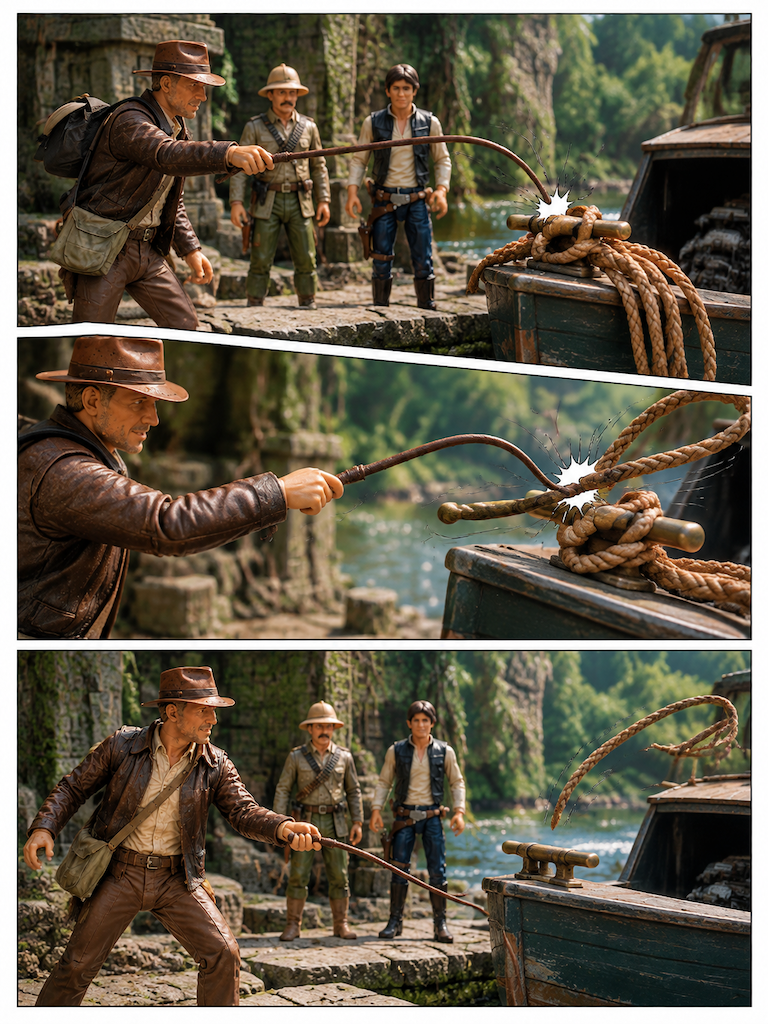 🤠 Indy-Han   Rapids and Rotten Timber 💬 Comic Story part 5 (page 6 of 8)