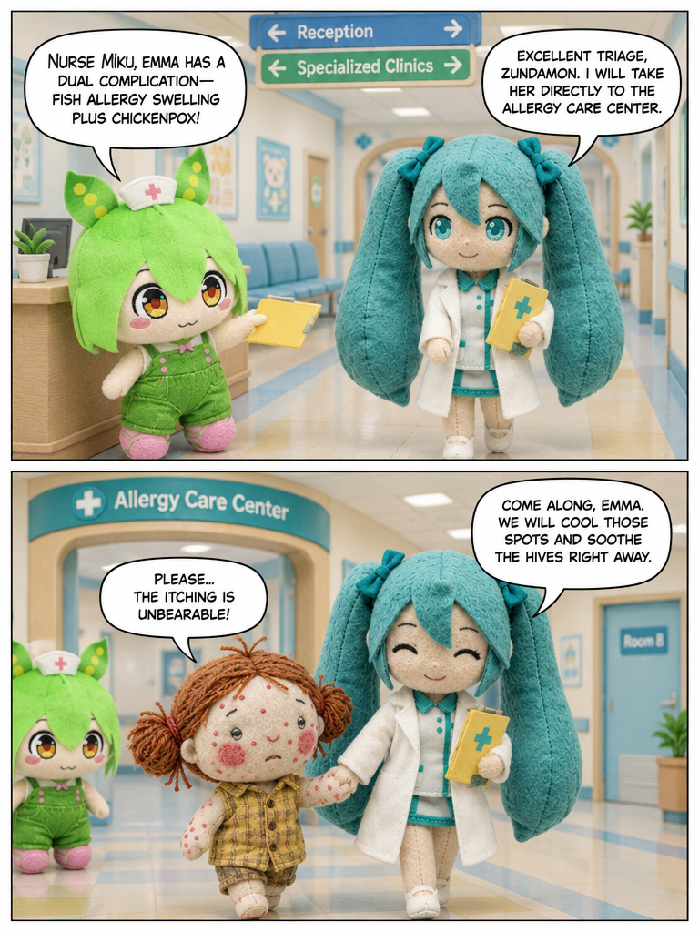 Clinic Triage with Zundamon (page 2 of 4)