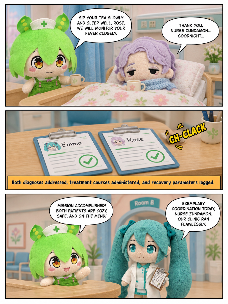 Clinic Triage with Zundamon (page 4 of 4)