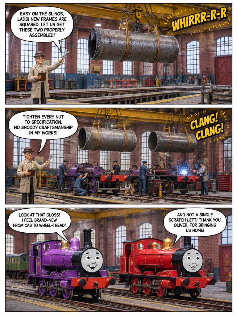 Oliver at the Works (page 2 of 4)