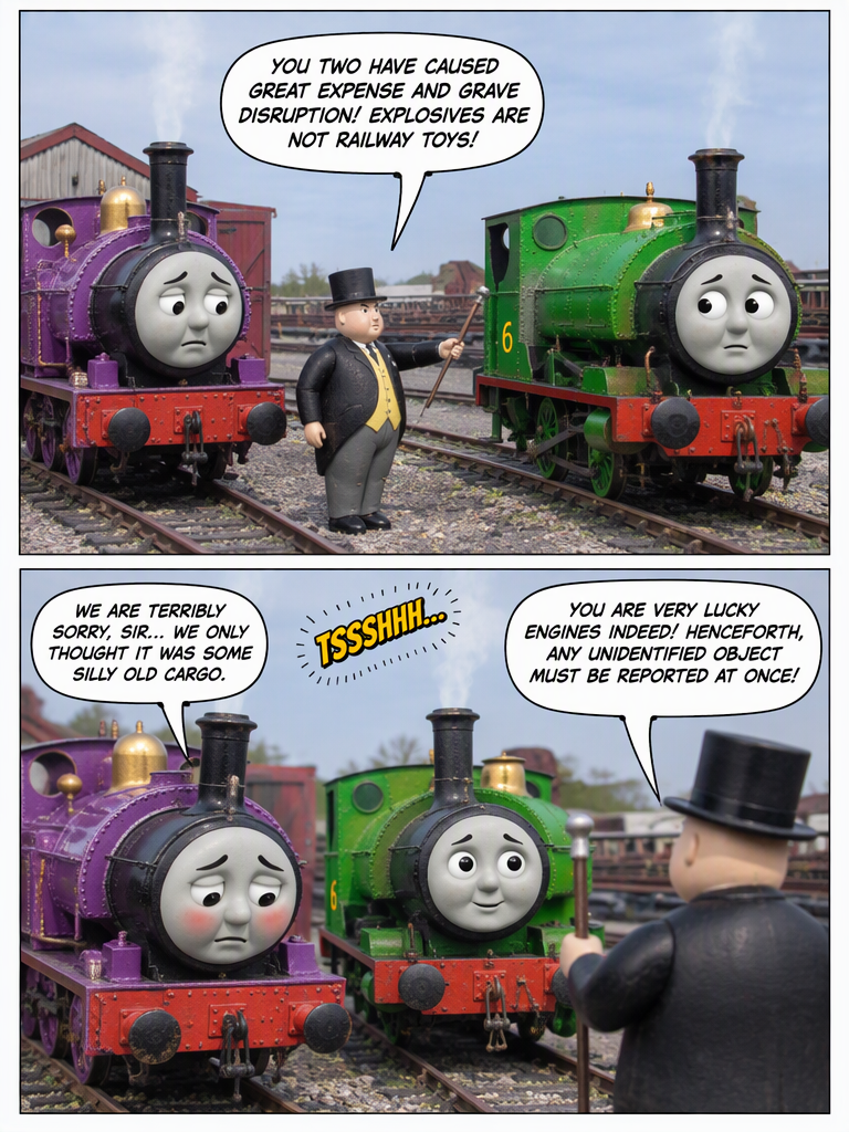 Oliver at the Works (page 3 of 4)